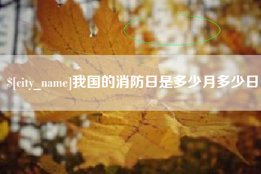 冷水江我国的消防日是多少月多少日