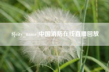 冷水江中国消防在线直播回放