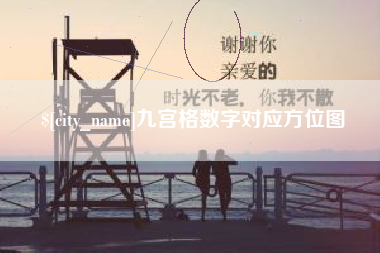 冷水江九宫格数字对应方位图
