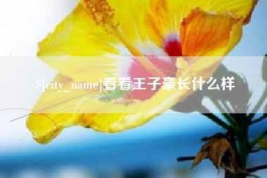 冷水江看看王子豪长什么样