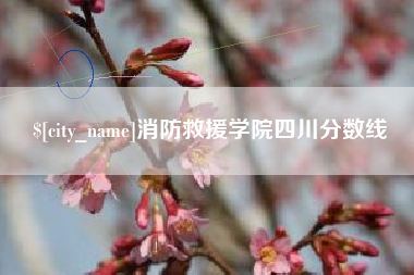 冷水江消防救援学院四川分数线