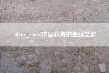 冷水江中国获得的金牌总数