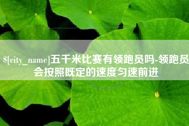 冷水江五千米比赛有领跑员吗-领跑员会按照既定的速度匀速前进