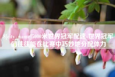 冷水江5000米世界冠军配速-世界冠军们往往能在比赛中巧妙地分配体力