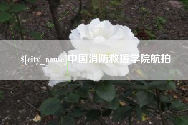 冷水江中国消防救援学院航拍