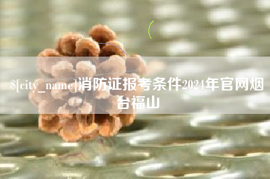冷水江消防证报考条件2024年官网烟台福山